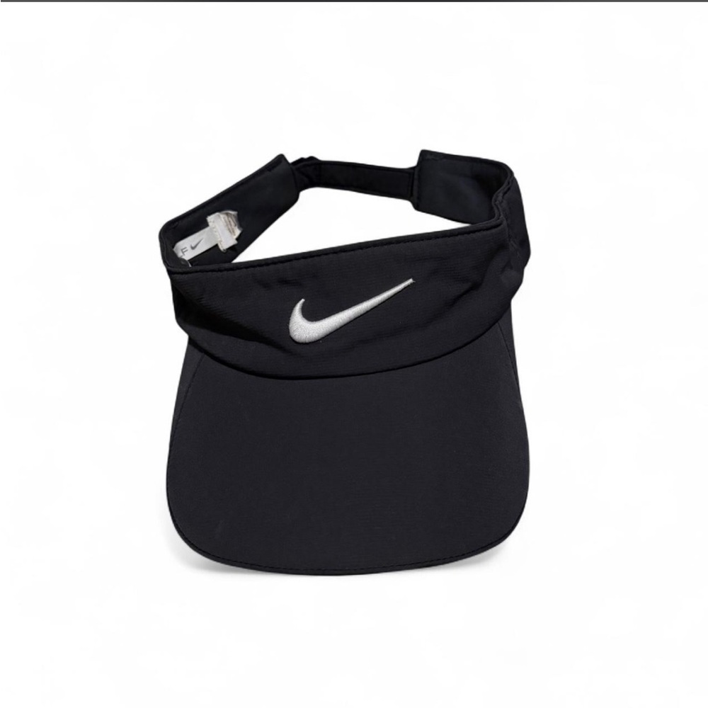 Nike Black Golf Visor with White NIKEGOLF Label